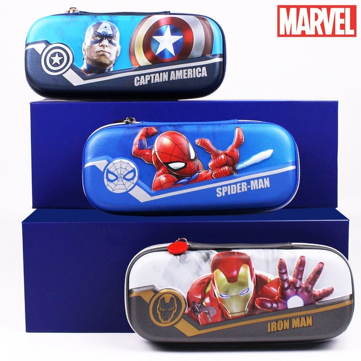 全新迪士尼笔袋美国队长铅笔袋/文具袋