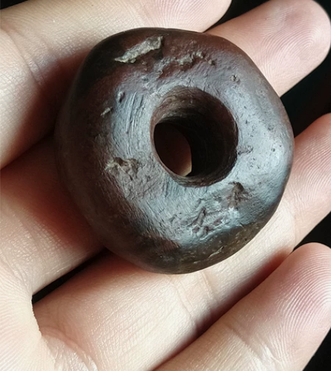 文化期，高古，玉环，保真古玉老玉环，石器时...