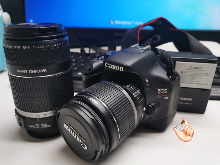 Canon/佳能EOS Kiss X4 含...