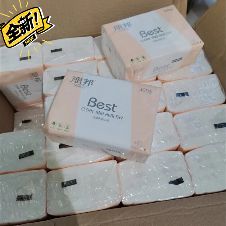 原木抽纸家用整箱批发柔纸巾抽餐巾纸妇婴面巾...
