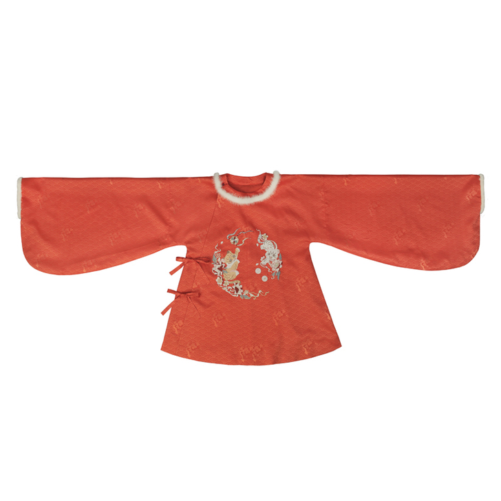 远山乔【上元灯会】秋冬明制汉服圆领大襟琵琶...