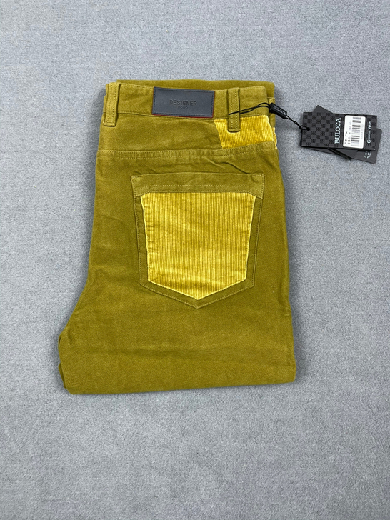 #粉丝超500放福利#男士条绒修身款休闲裤...