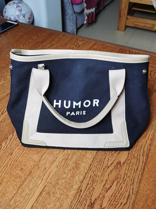 字母女手提包帆布包，实体店二百多买的，面料...