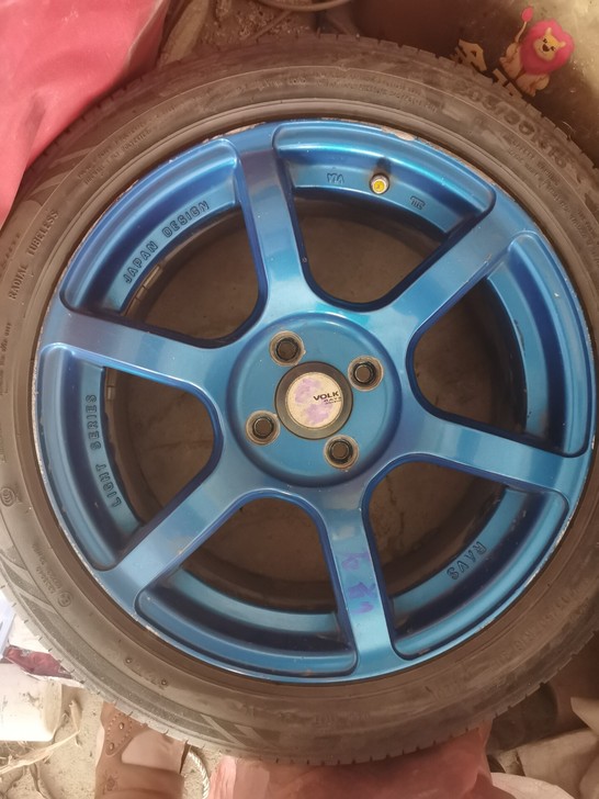 六年还原，闲置轮毂带胎一套四个出售，16寸...