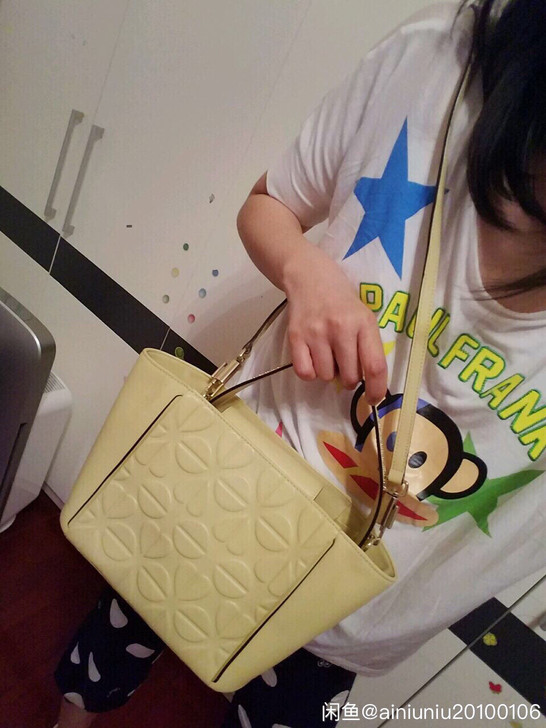 迪桑娜实用长短带单肩手提包