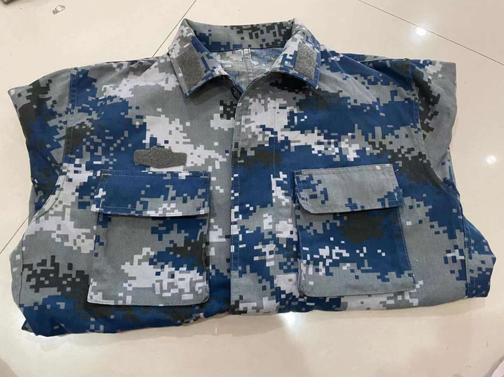 一套包邮到家旧迷彩服 夏季工作服 八成新夏...