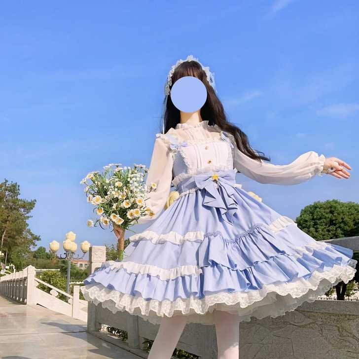 甜星星  原创现货lolita连衣裙甜可爱...