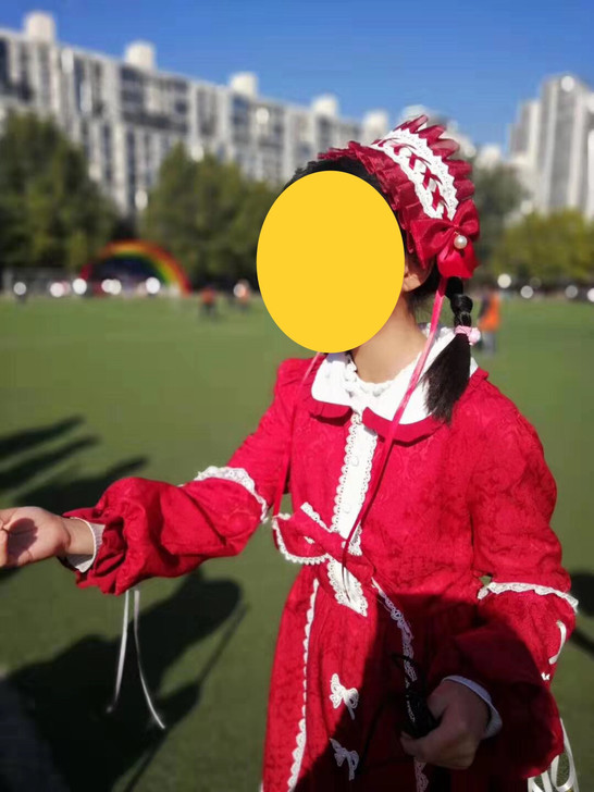 洛丽塔洋装连衣裙,甜美系可爱极了!只穿了这...