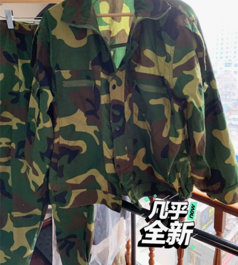 迷彩服 军训 劳保 女装，140斤以下都能穿