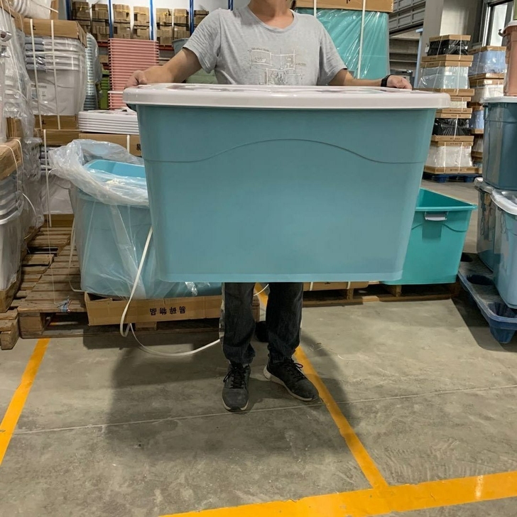 塑料收纳箱特大号中号小号收纳箱家用整理储物...