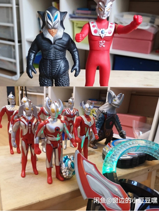 奥特曼 两套 共17件100