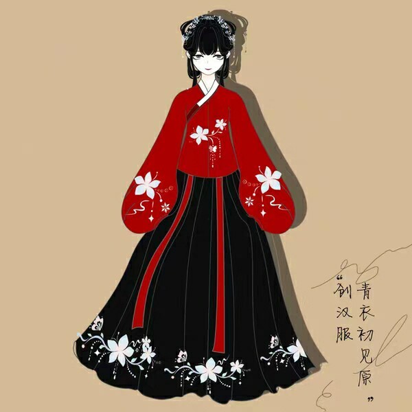 低价出汉服黑历史青衣初见原创【锦瑟】汉服女...