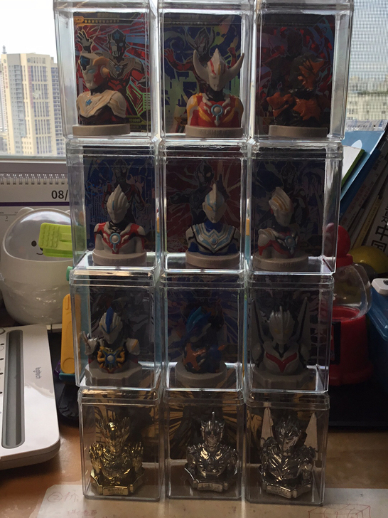 卡游正版奥特曼胸像盲盒印章系列，价格20～...