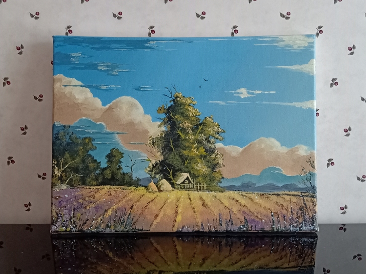 自己的作品出售 丙烯油画装饰画 30##a...