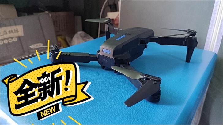 闲置全新折叠双摄无人机高清航拍四轴遥控飞机...