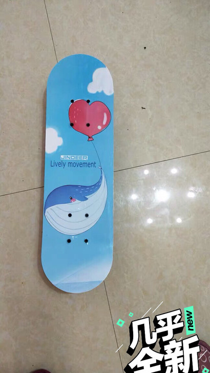 滑板初学者儿童，54mm*50mm闪光大轮...