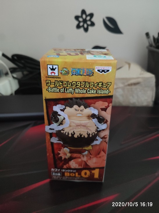 海贼王 WCF 7cm 路飞 坦克
