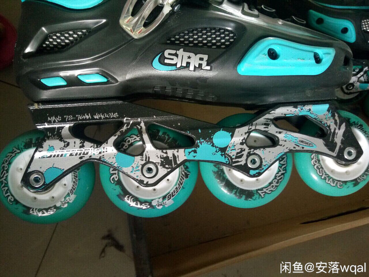 轮滑鞋 37码，基本全新，买回来就不想学了...
