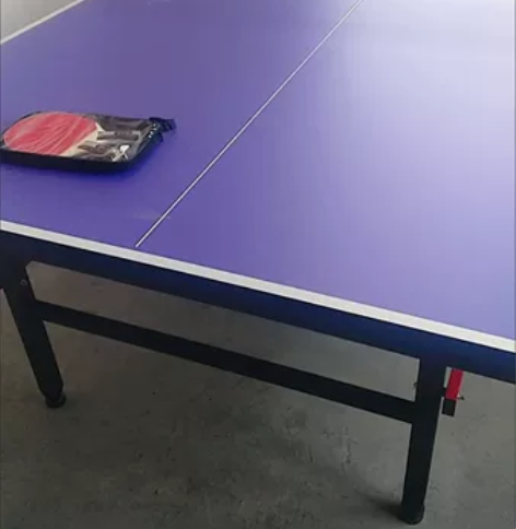 折叠乒乓球桌一张，小孩不玩了，没地方放，特...