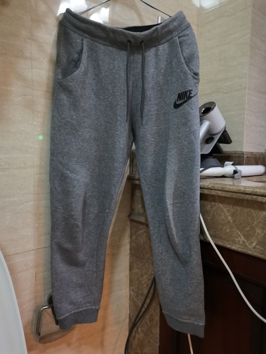 耐克nike灰色运动休闲长裤 L码 不退换