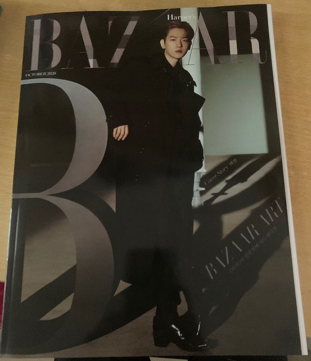 边伯贤杂志 边伯贤芭莎杂志