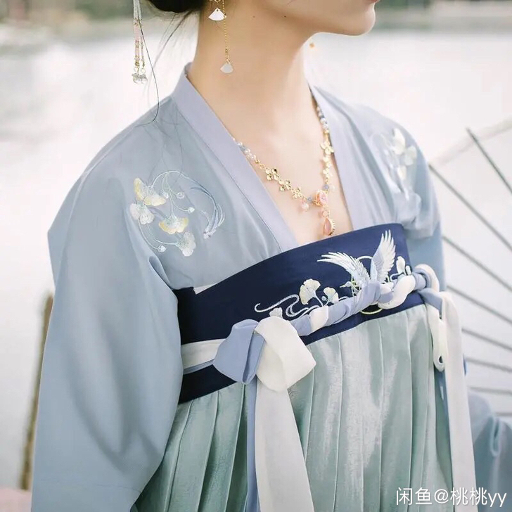 流烟昔泠家正版汉服临安s码齐胸襦裙全套