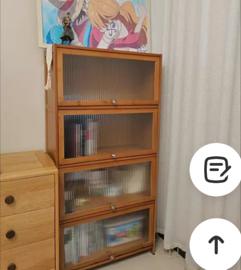 特价处理一批全新未拆封高颜值多层复古储物柜...