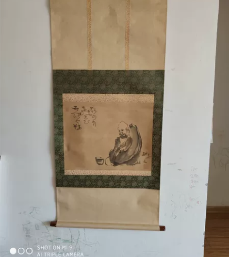 日本回流字画书画书法挂轴山水人物花鸟水墨宋...