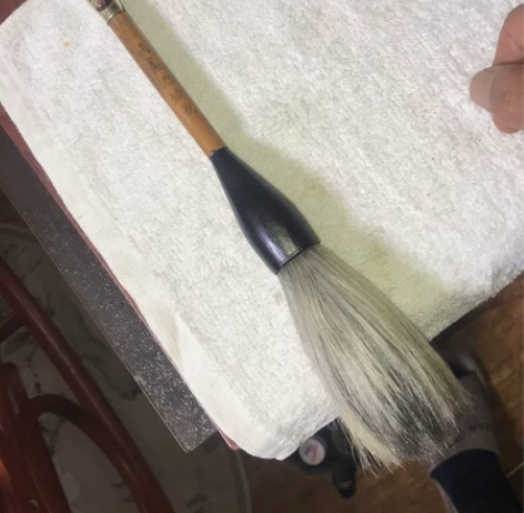 老毛笔。........。羊毫老书画毛笔，...