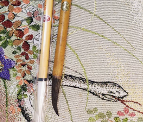 日本回流  毛笔 。  一只全新。 毛笔都...