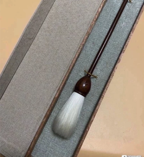 善琏湖笔沈锦华亲制精品湖笔齐头笔善琏宝艺湖...