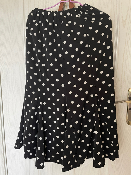 半身裙,鱼尾裙,波点,均码