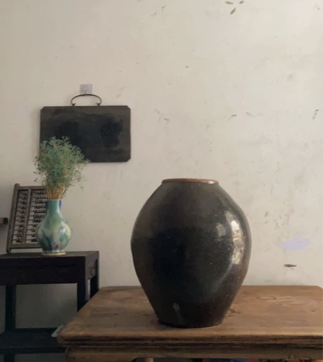 民俗粗陶，花器，月亮丑罐，影视道具，园林庭...