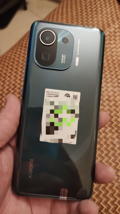 小米11pro 12+256  顶配，绿色...