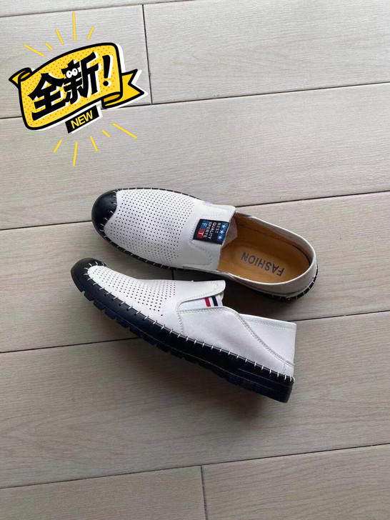 全新真牛皮男士豆豆鞋！！38-44码！喜欢...