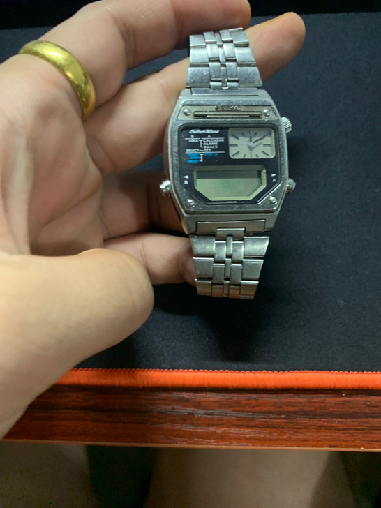 精工 seiko   silver wav...