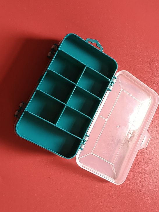 13格双开耐摔零件盒元件盒贴片盒螺丝批头收...