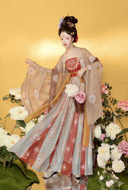 【99划算价】玉术原创汉服女霓裳诃子裙全套s