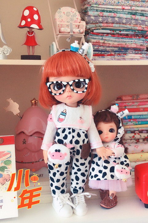 稻草城  奶牛甜点~樱桃牛  8分lati...