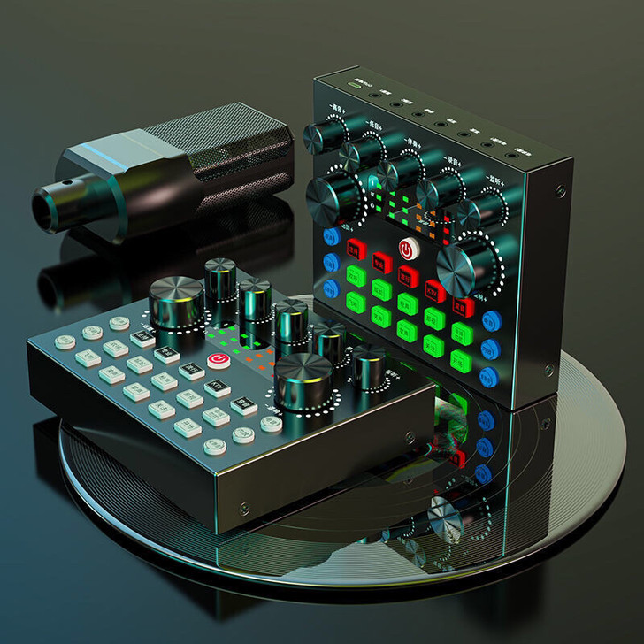 声卡直播专用手机电脑通用声卡设备唱歌声卡主...