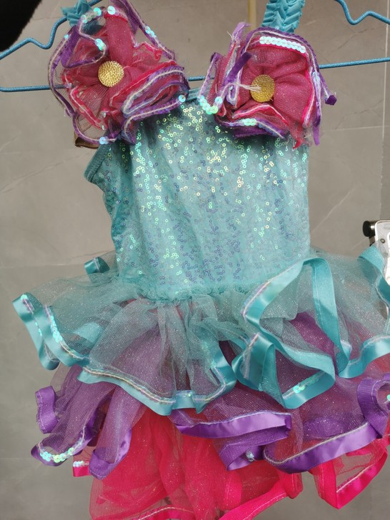 女童演出裙子,拍照裙子,