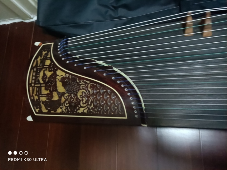 九成新古筝，孩子不学，转让！500自提！原...