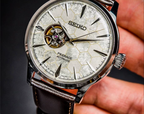 2020年购入,精工鸡尾酒银座蜂蜜咖啡镂空...