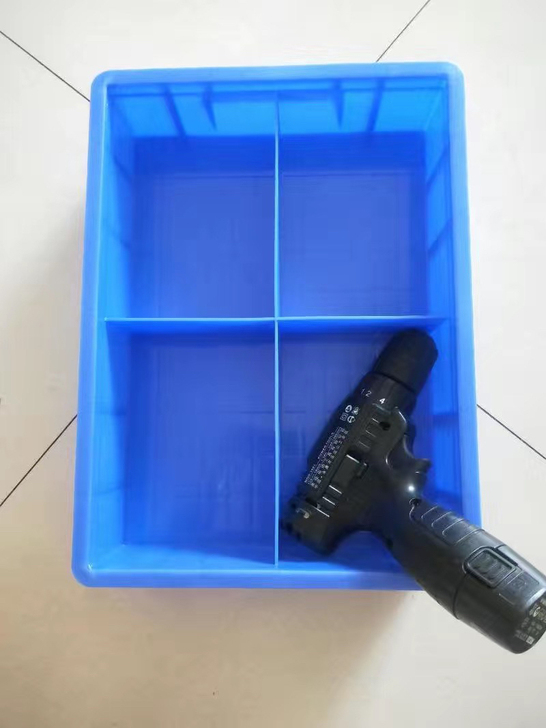 【四格周转箱】加厚分格箱周转箱螺丝盒收纳盒...