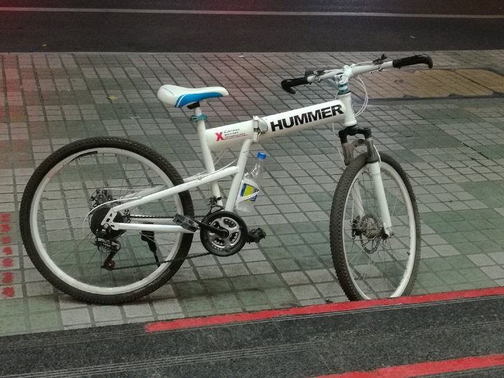 26寸悍马折叠自行车,高碳钢车架,21速,...