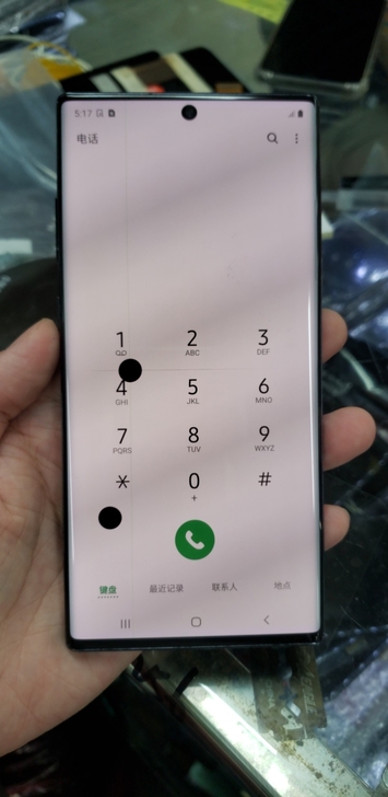 三星note10。。点屏整机12256g美版
