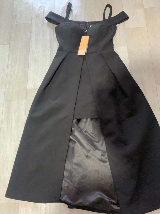 giming时尚露肩连衣服裙，胸围66，平...