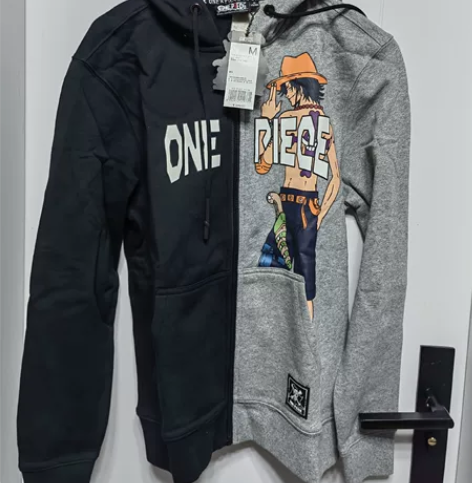 班尼路 海贼王联名款 火拳艾斯 男士春秋款...