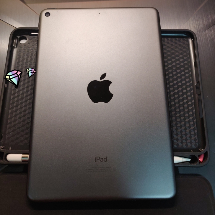 iPadmini5深空灰64G买回来基本没...