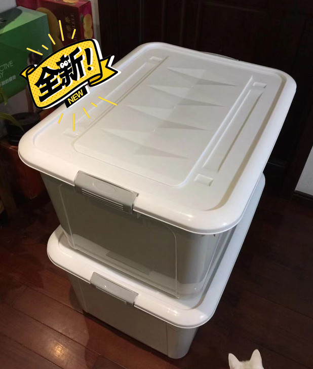 闲置两个全新收纳箱便宜出